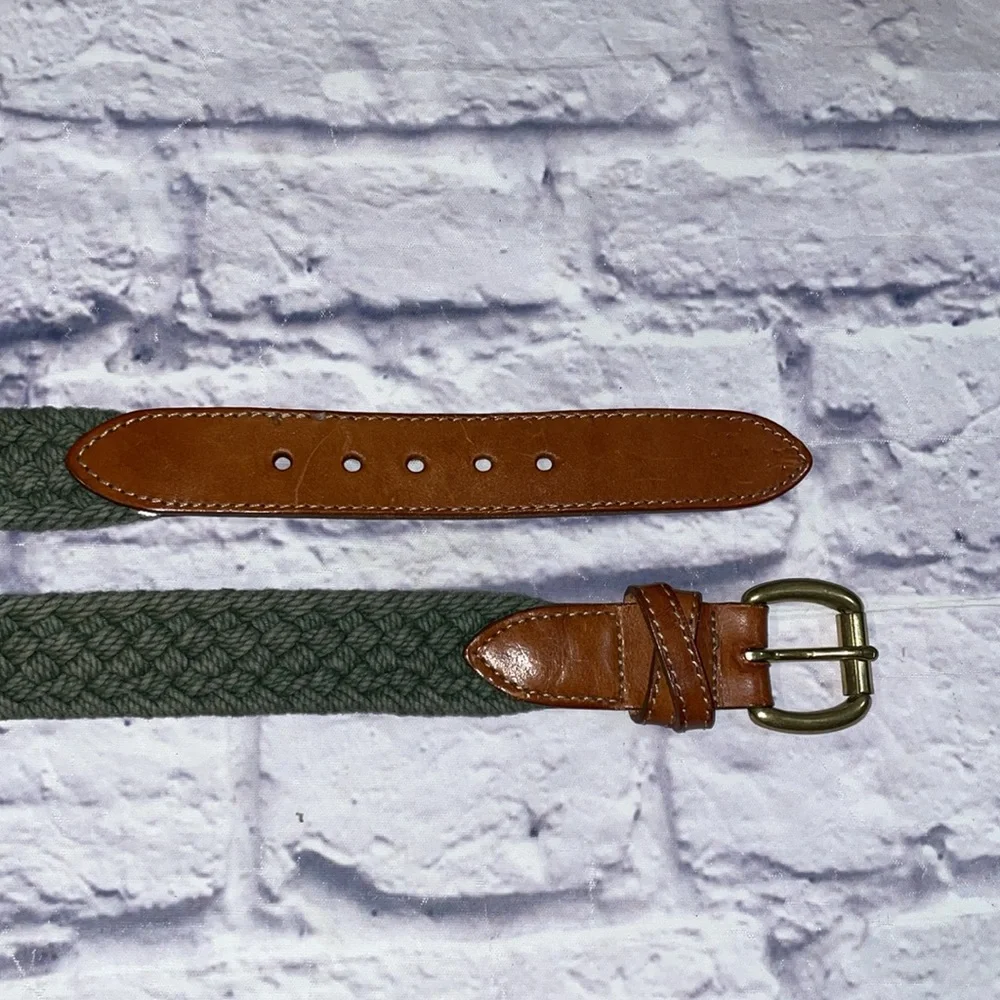 J Crew Braided Canvas Belt - Size 26